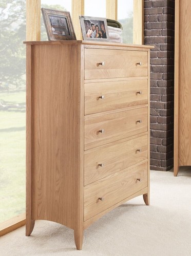 Oak chest drawers large - of,