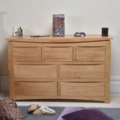 Solid oak over chest - oak, 3