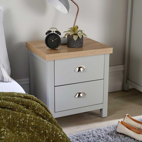 Bedroom furniture grey - furniture, oak