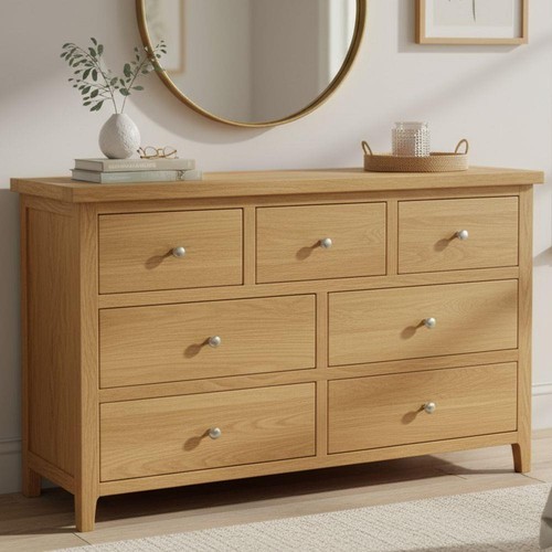 Solid oak chest - solid,
