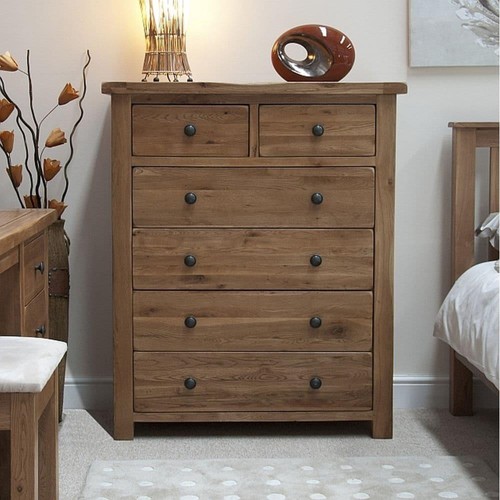 Solid oak over chest - 4,