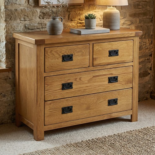 Chest drawers rustic oak 2 - chest, of