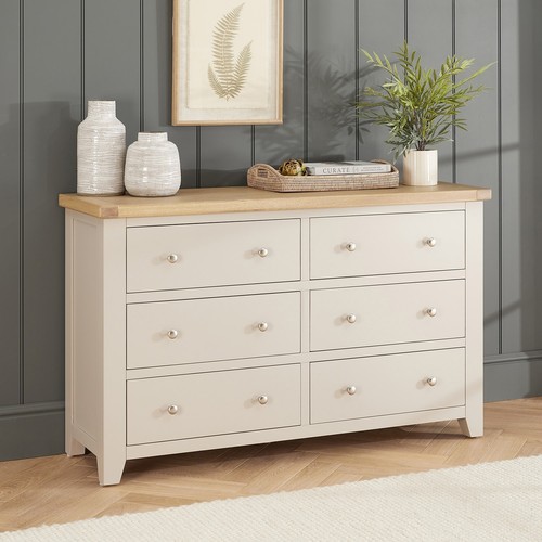 Chest drawers wide drawer - chest, 6