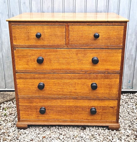 Antique oak pine - oak, chest