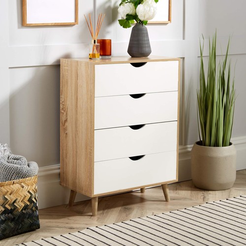 Chest drawers oak and - of,