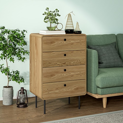 Modern chest drawers with - drawers, 4