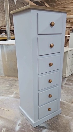 Handmade white drawer - white, chest-