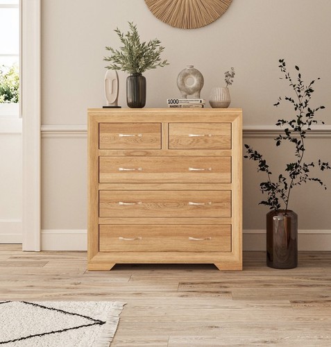 Oak furniture land bevel - bevel, chest