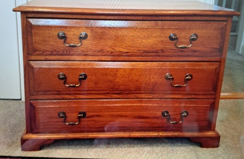Antique solid oak chest 3 - solid,
