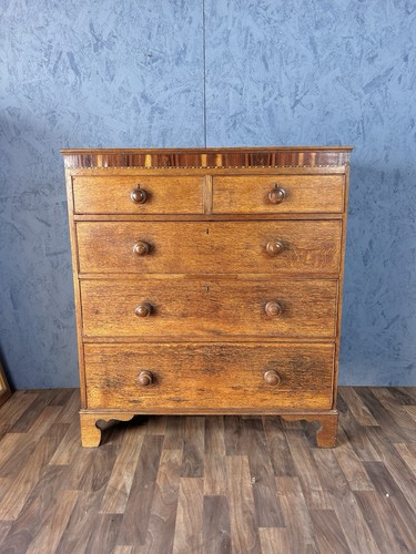 Oak chest two - oak,