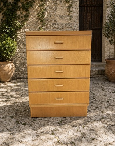 Vintage mid century - style, oak