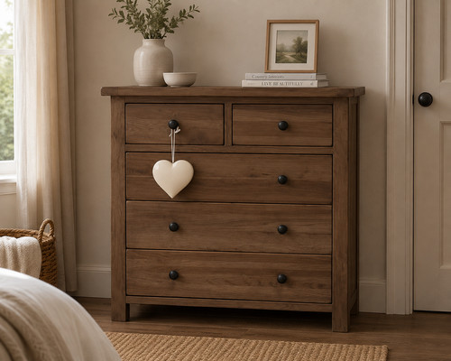 Solid rustic oak over - solid, 2