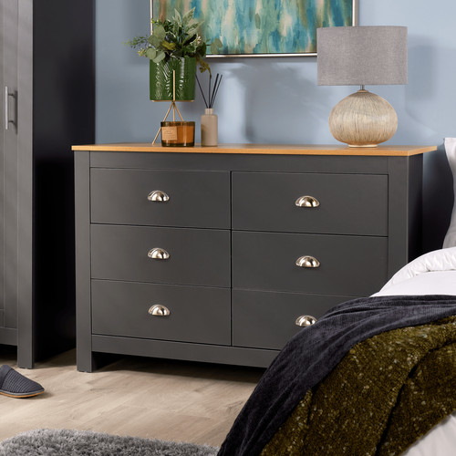 Chest drawers graphite - chest,