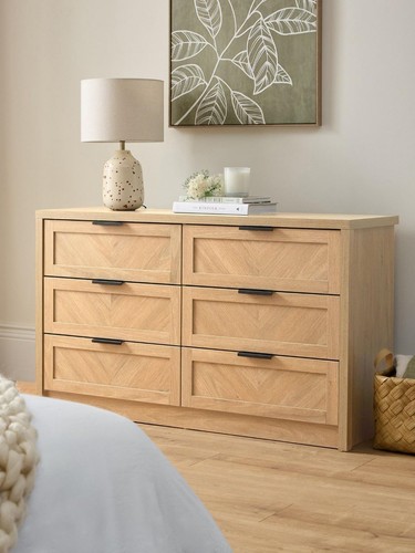 Chevry drawer chest oak - 3,
