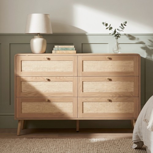 Drawer rattan chest 120cm - chest,