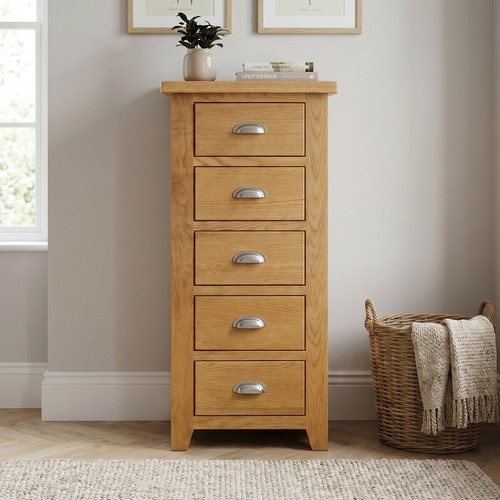 Cheshire chest drawers oak - of,
