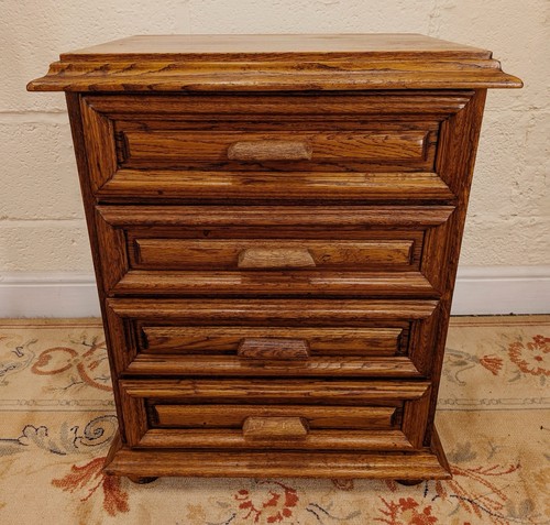 Vintage solid oak - solid, chest