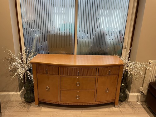 Solid oak cupboard - solid,