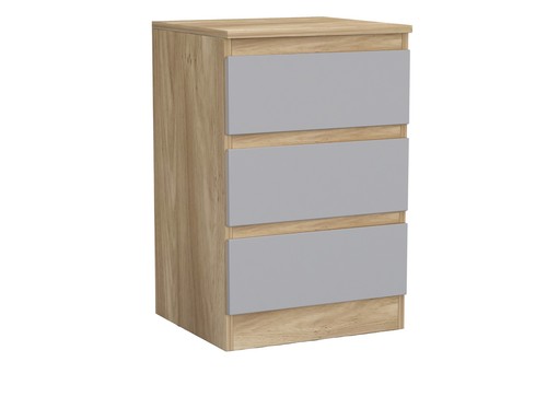 Drawer skagen high - 3, wooden