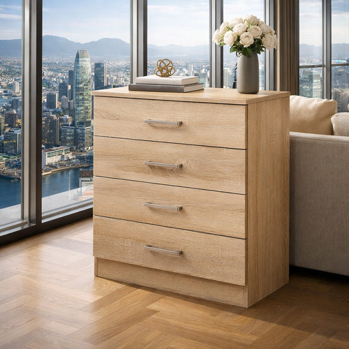 Sonoma oak drawer chest - sonoma, 4