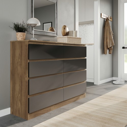 Wide wooden chest - wide,