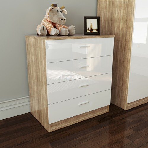 Chest drawers white - chest,