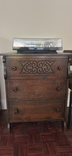 Vintage solid wood drawer - vintage, 3
