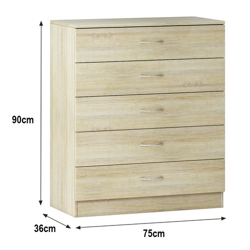 5 drawer modern chest - 2, 3