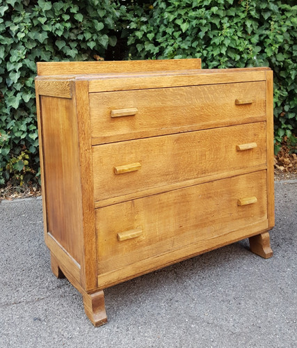 1920 oak chest - oak,