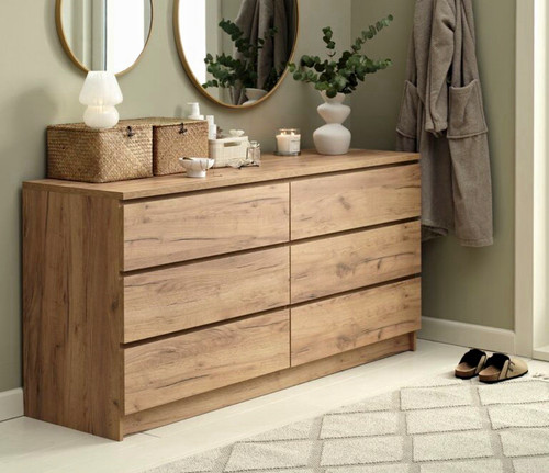 Wood effect drawer chest - effect, 6