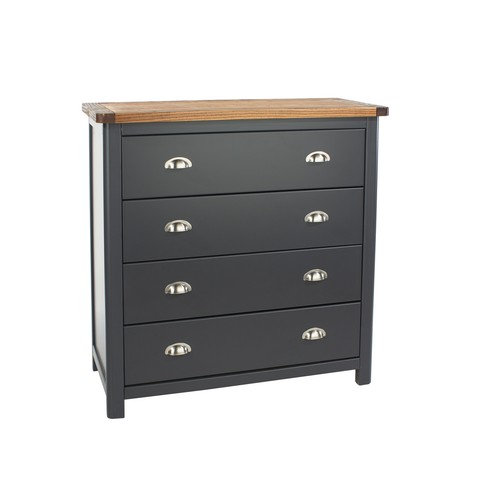 Midnight blue chest - blue, drawers
