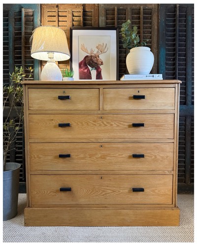 Large mid century oak - oak, of