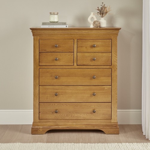 Chest drawers over - of,