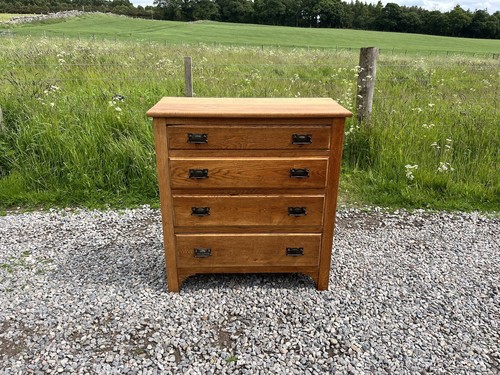 1930 golden oak chest of - golden,