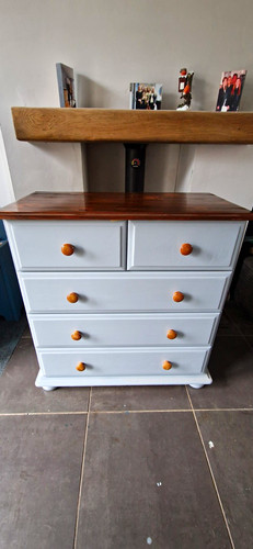 Solid pine chest - chest, drawers