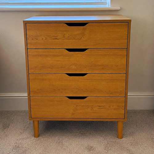 Oak drawer chest drawers - drawer,